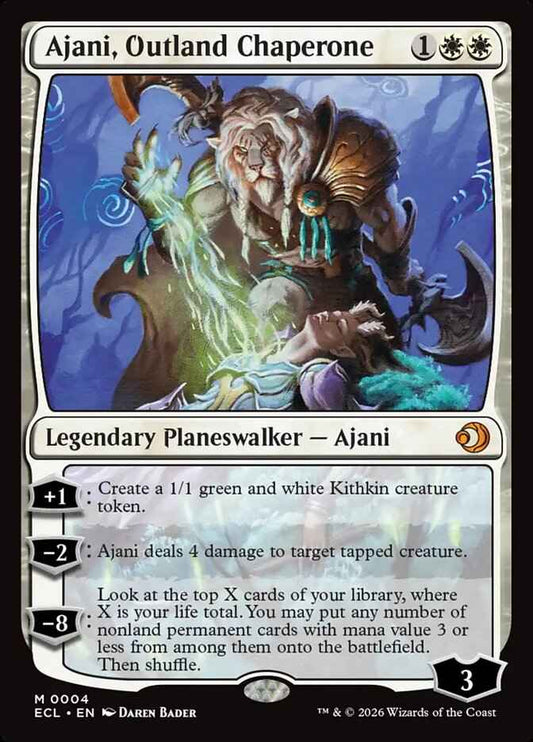 Ajani, Outland Chaperone
