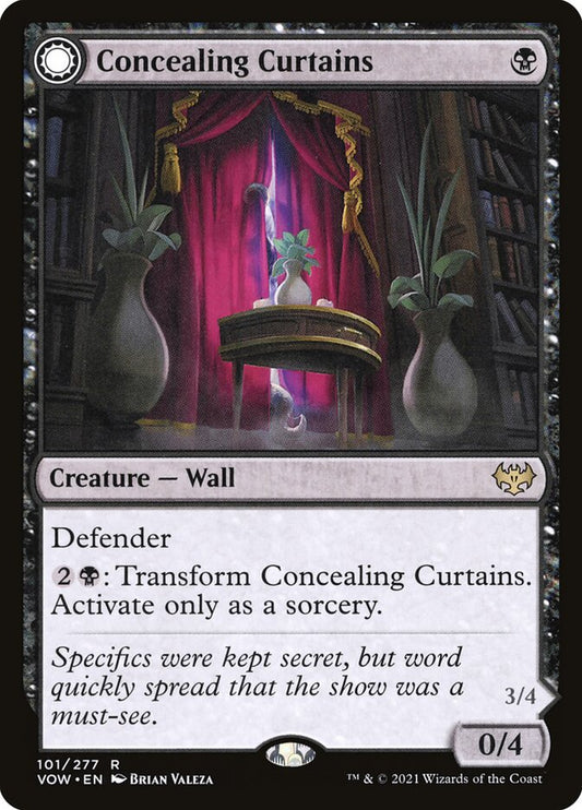 Concealing Curtains // Revealing Eye front