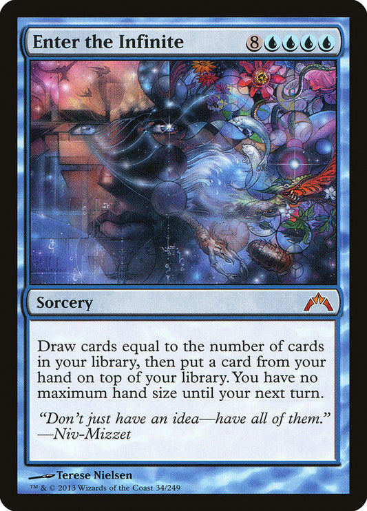 Enter the Infinite front