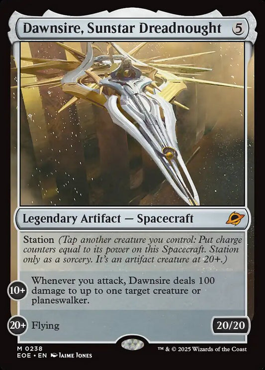 Dawnsire, Sunstar Dreadnought front