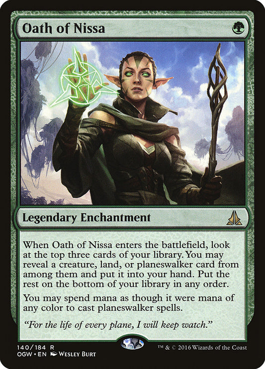 Oath of Nissa front