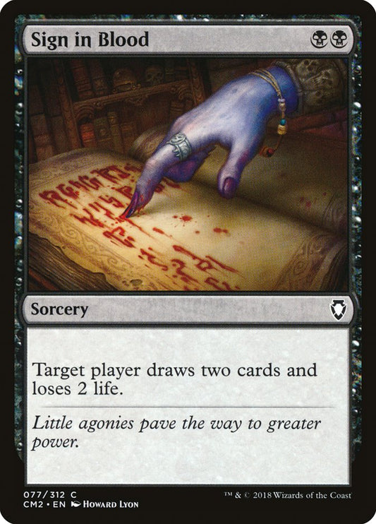 Sign in Blood front