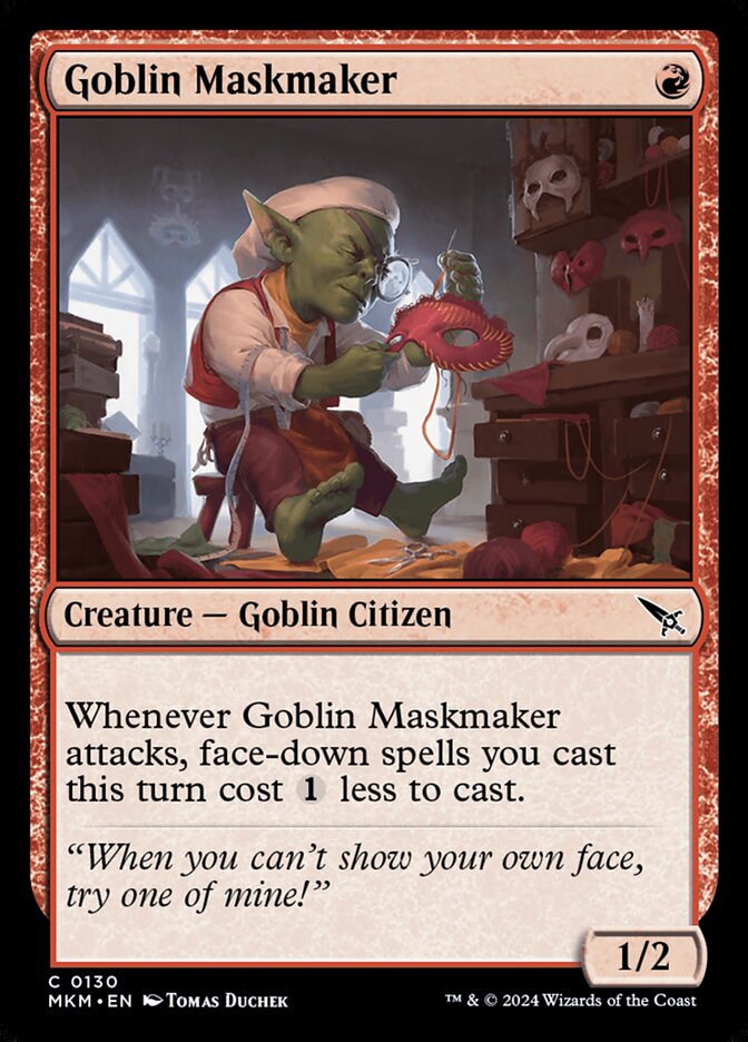 Goblin Maskmaker front