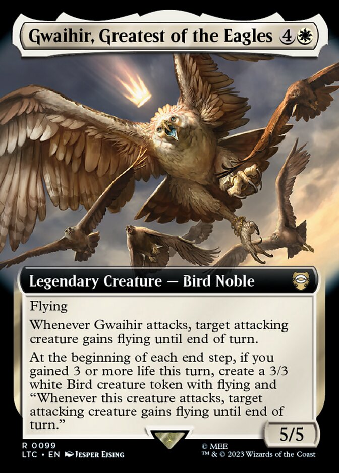 Gwaihir, Greatest of the Eagles front