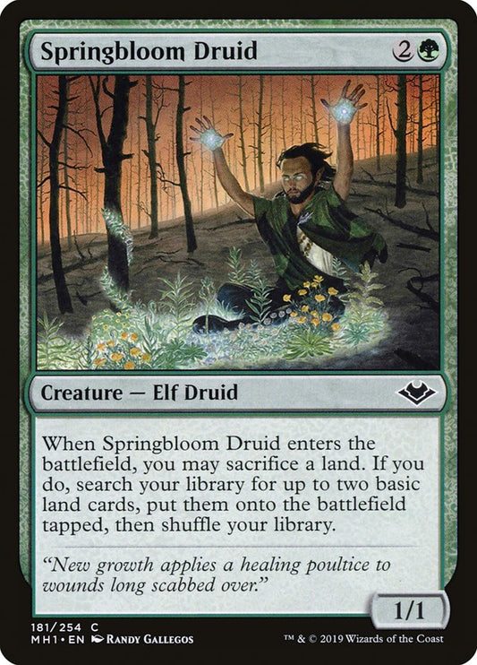 Springbloom Druid front