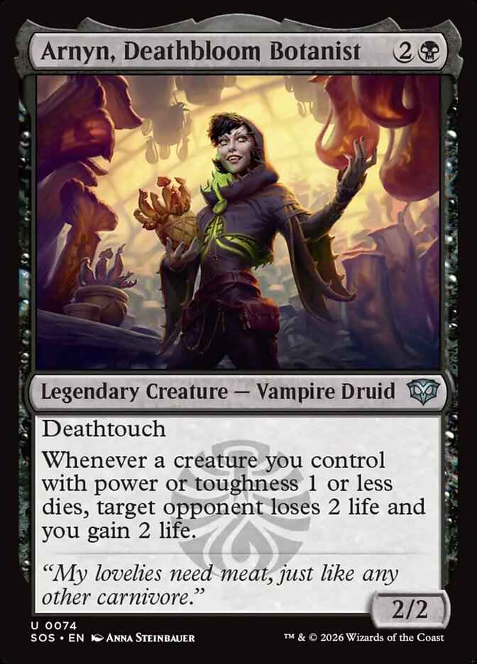 Arnyn, Deathbloom Botanist