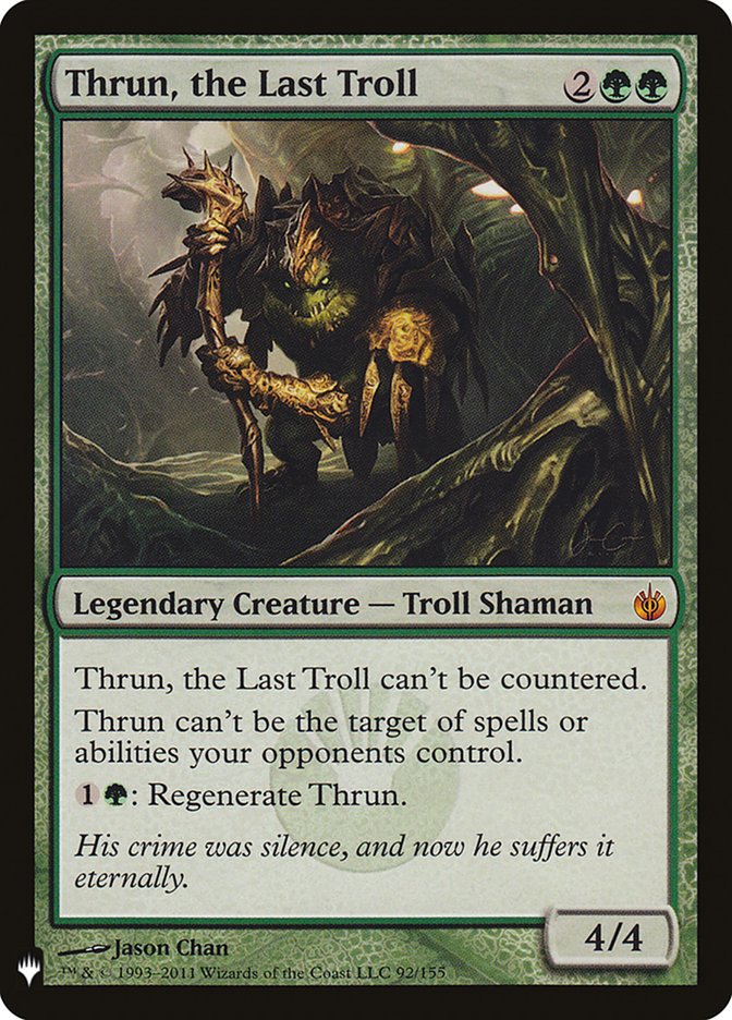 Thrun, the Last Troll front