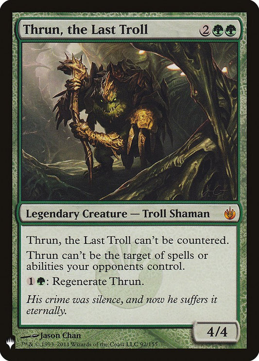 Thrun, the Last Troll front