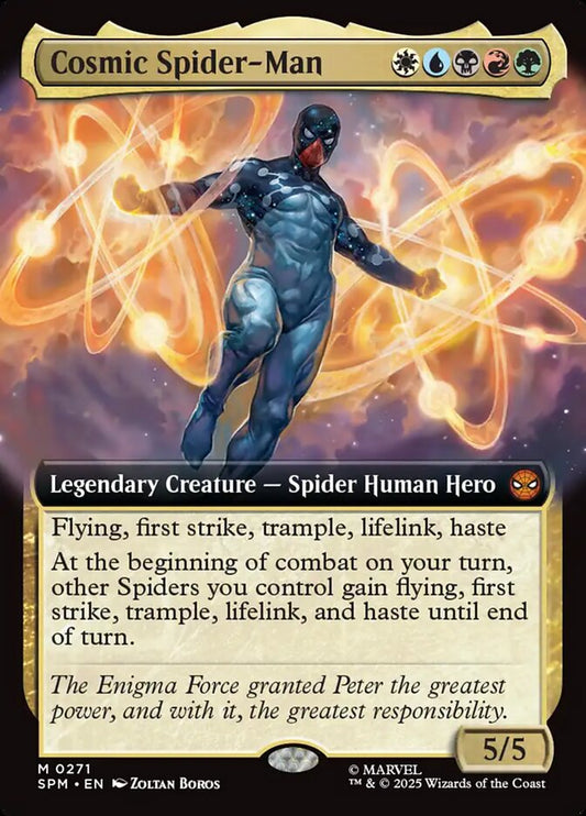 Cosmic Spider-Man front