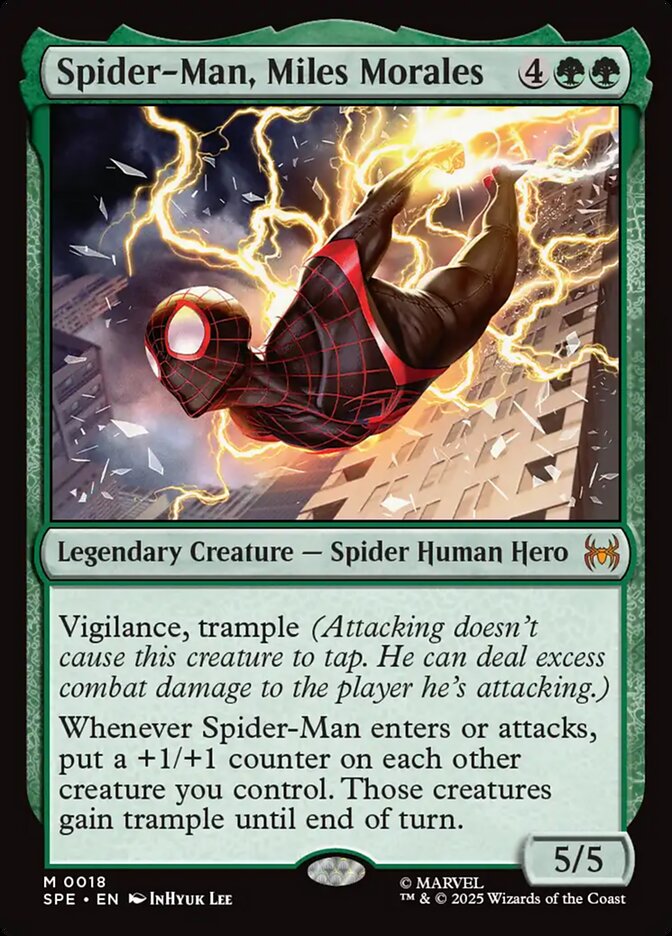 Spider-Man, Miles Morales front