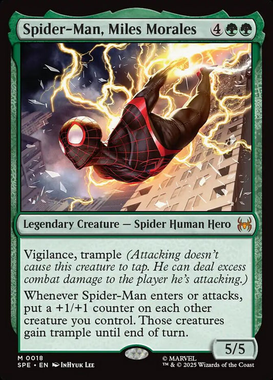 Spider-Man, Miles Morales front