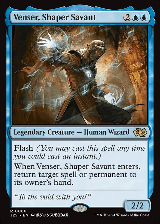 Venser, Shaper Savant front