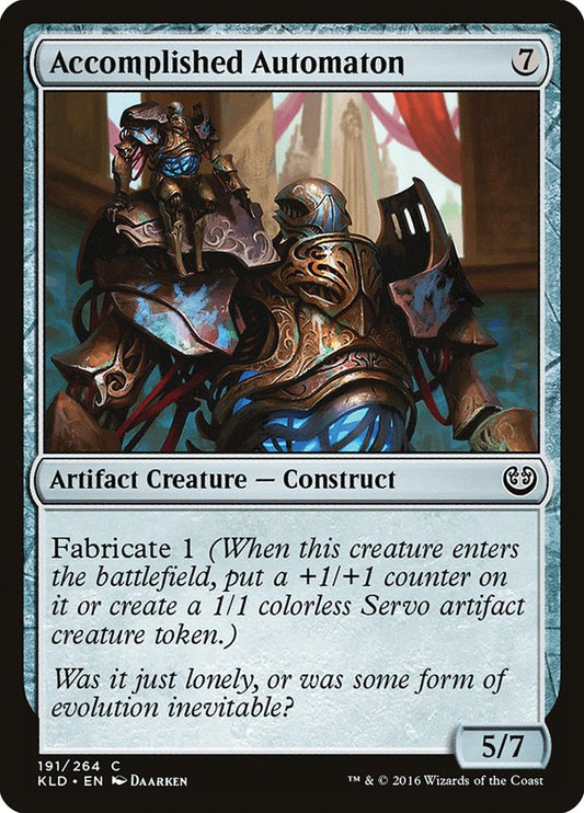 Accomplished Automaton front