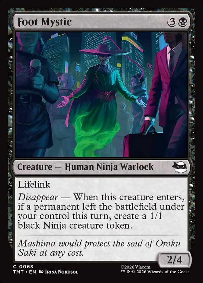 Foot Mystic front