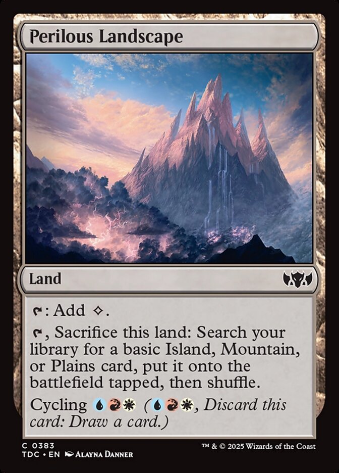 Perilous Landscape front