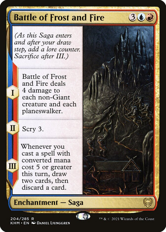 Battle of Frost and Fire front