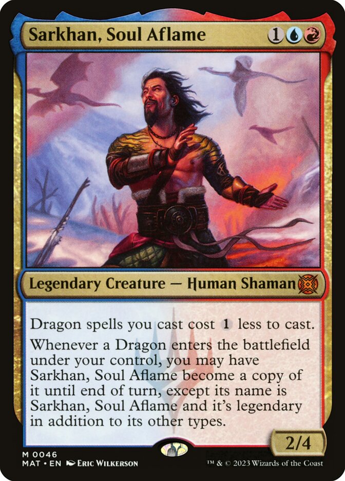 Sarkhan, Soul Aflame front