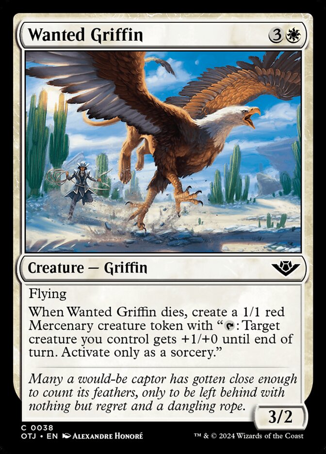 Wanted Griffin front