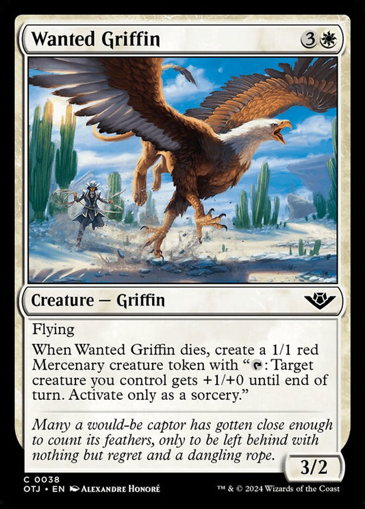 Wanted Griffin front
