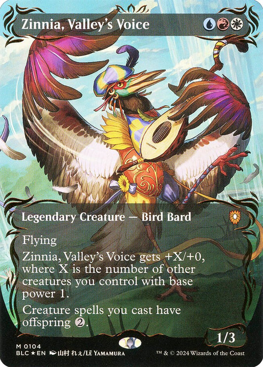 Zinnia, Valley's Voice front