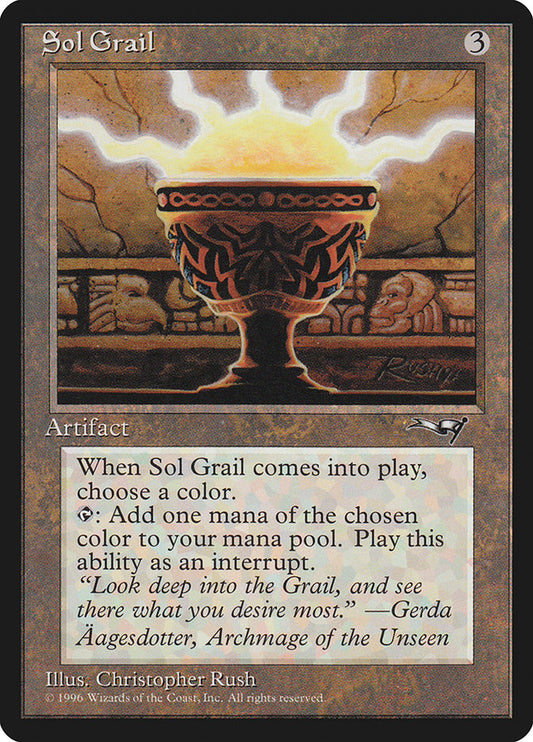 Sol Grail front