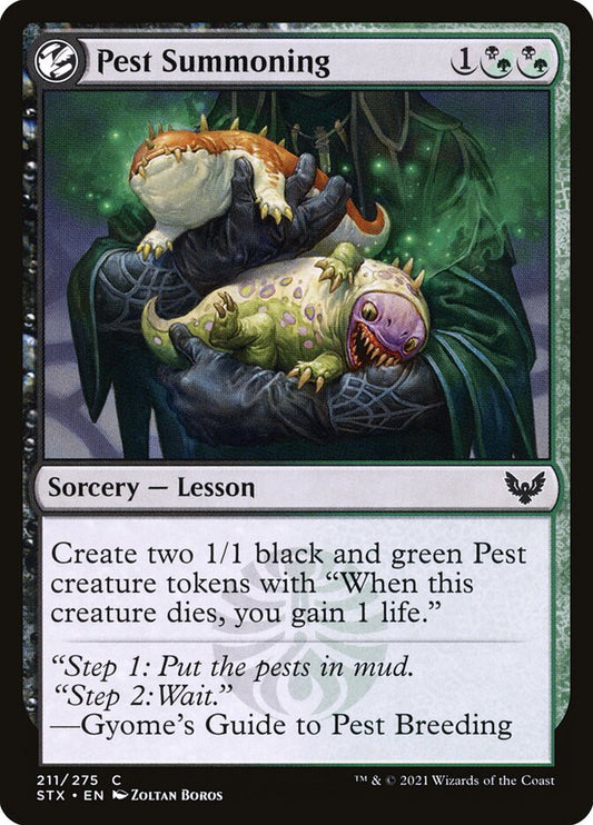 Pest Summoning front