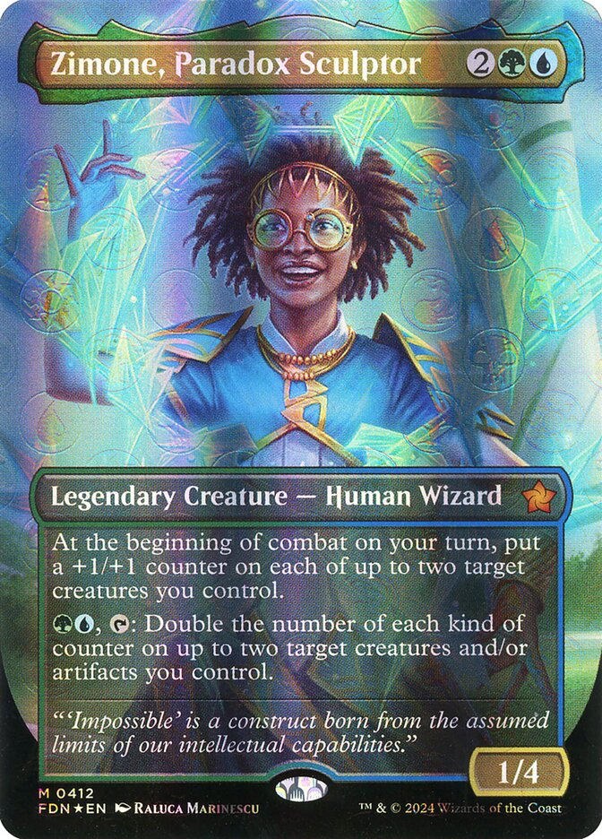 Zimone, Paradox Sculptor front