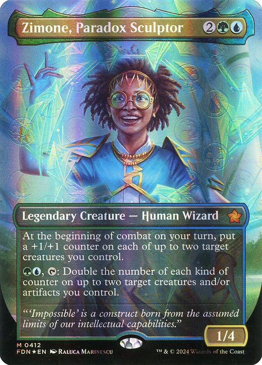 Zimone, Paradox Sculptor front
