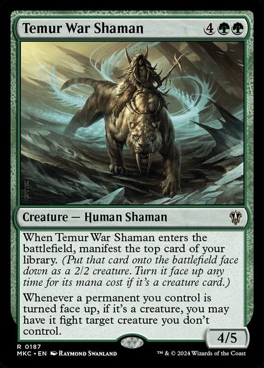 Temur War Shaman front