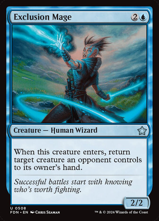 Exclusion Mage front