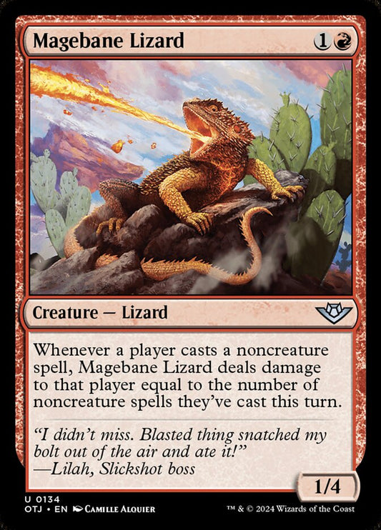 Magebane Lizard front