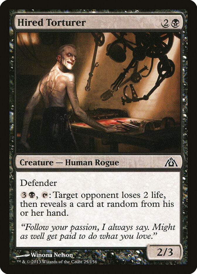Hired Torturer front