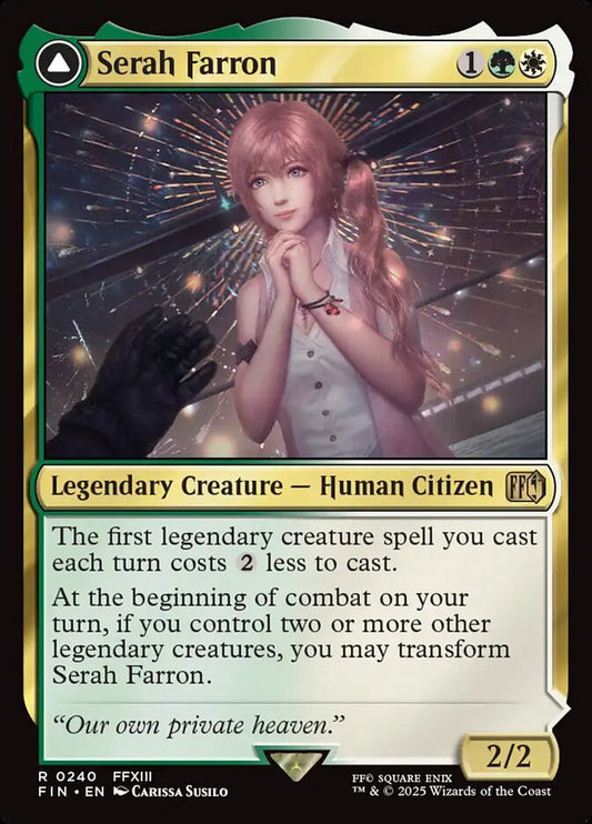 Serah Farron // Crystallized Serah front