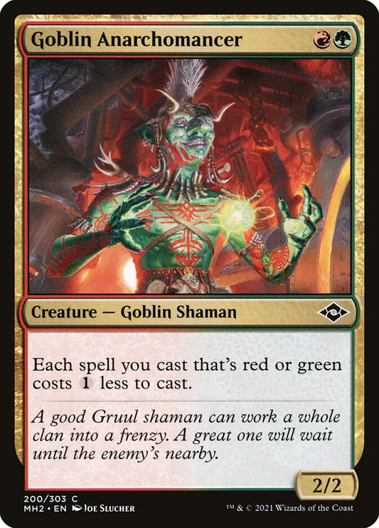 Goblin Anarchomancer front