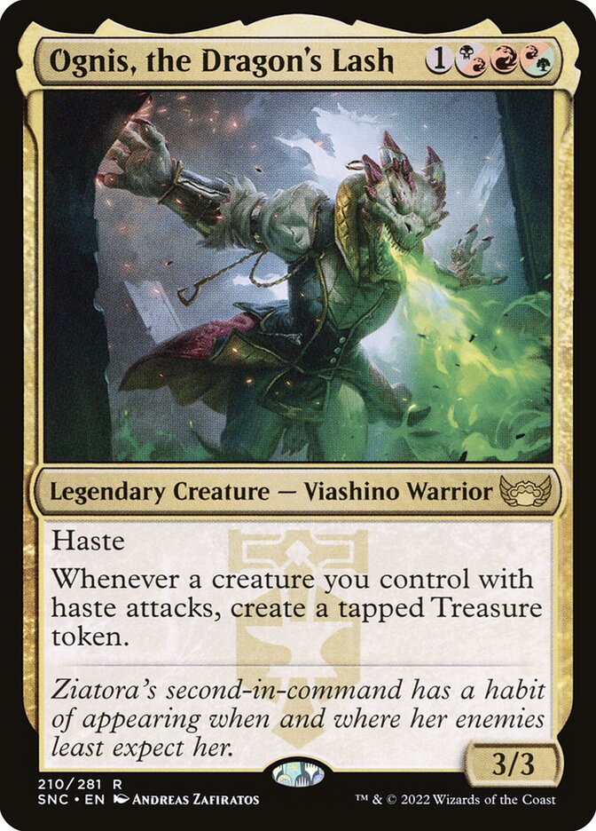 Ognis, the Dragon's Lash front