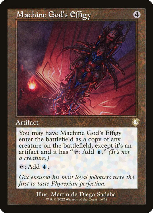 Machine God's Effigy front