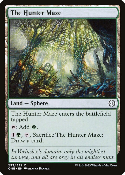 The Hunter Maze front
