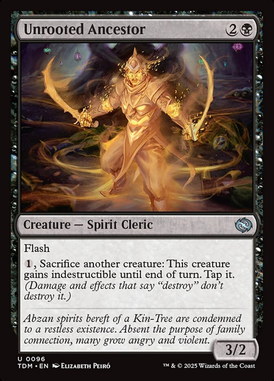 Unrooted Ancestor front