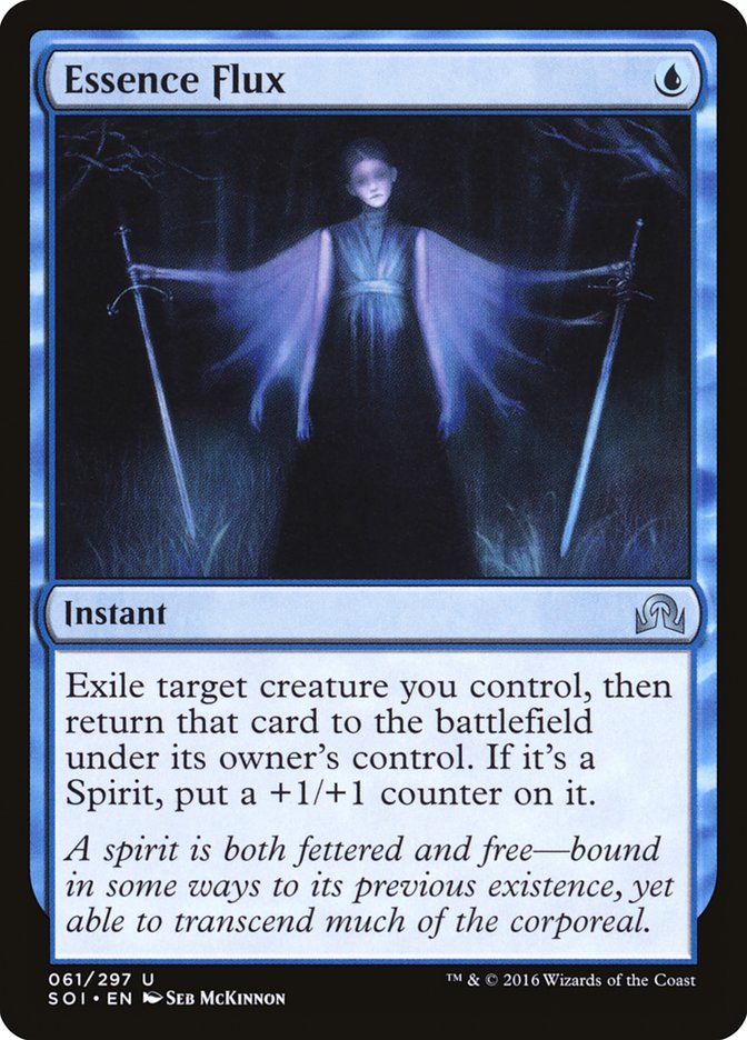 Essence Flux front