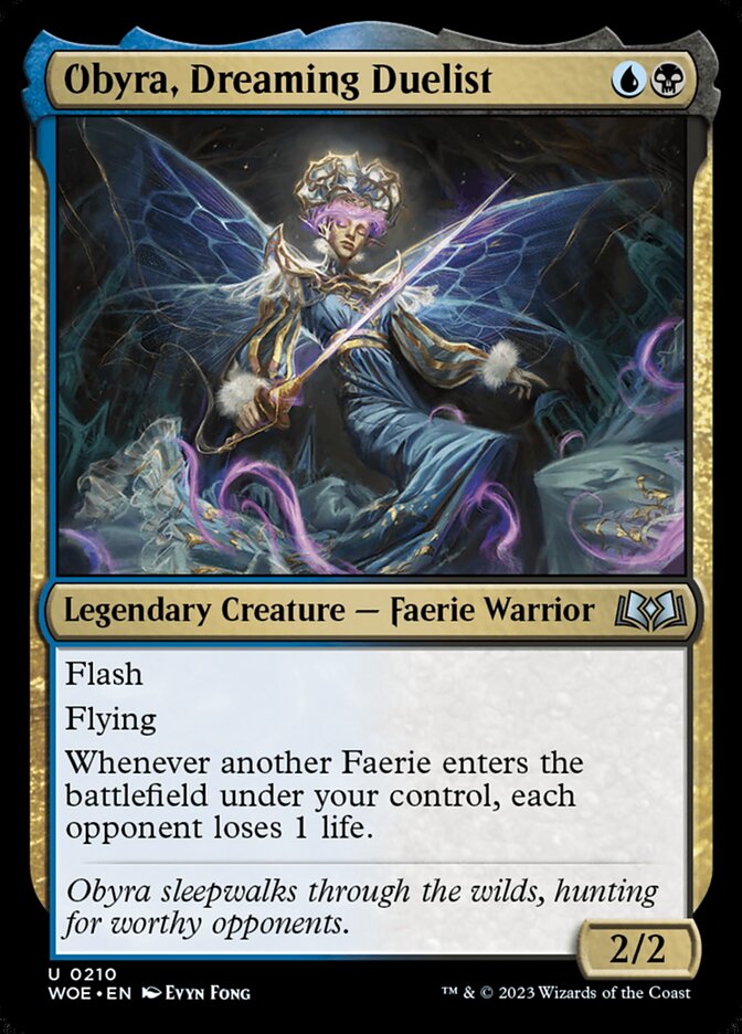 Obyra, Dreaming Duelist front