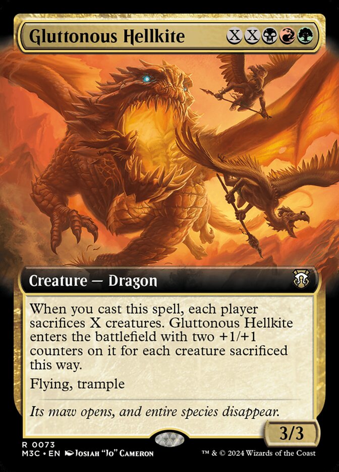 Gluttonous Hellkite front