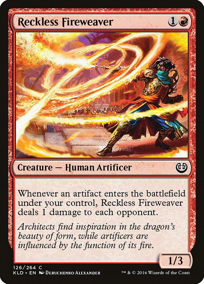 Reckless Fireweaver front