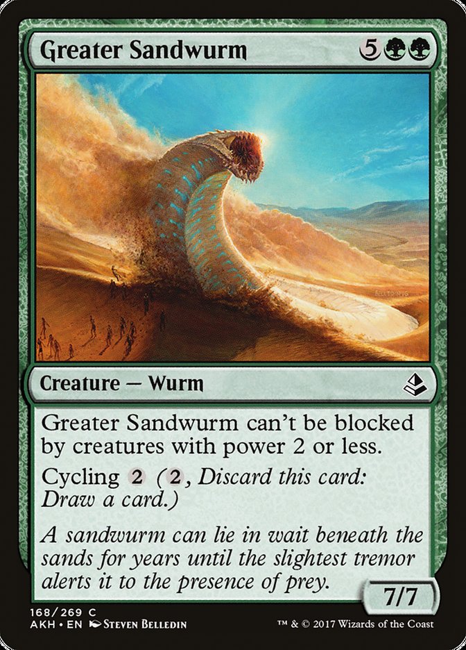 Greater Sandwurm front