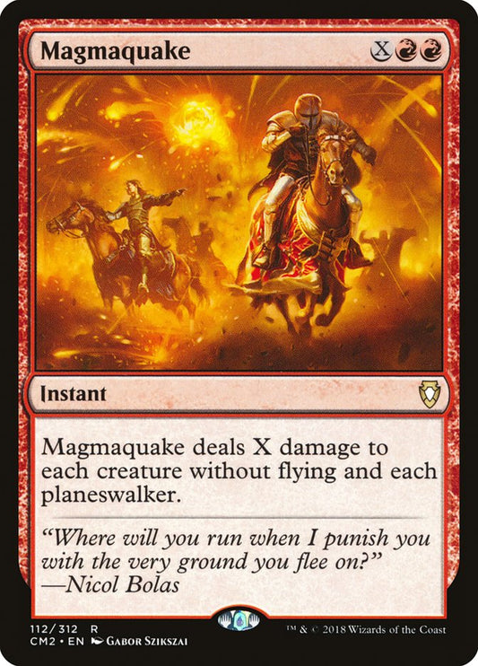 Magmaquake front