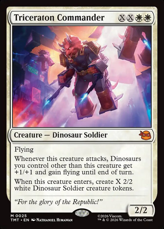 Triceraton Commander front