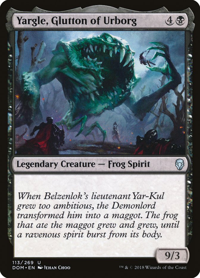 Yargle, Glutton of Urborg front