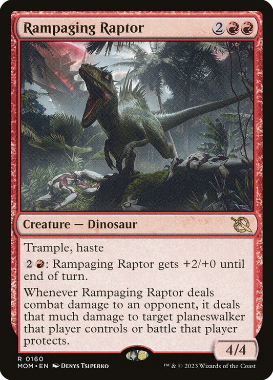 Rampaging Raptor front