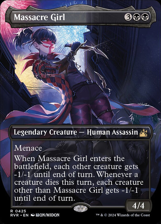 Massacre Girl front