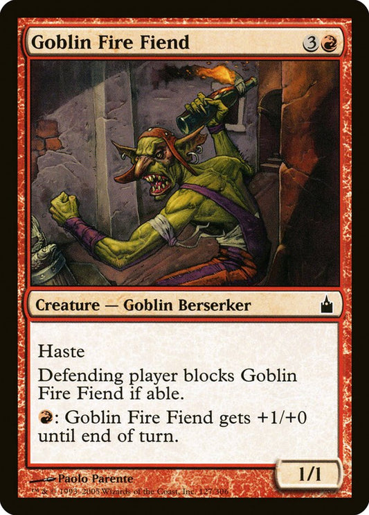 Goblin Fire Fiend front