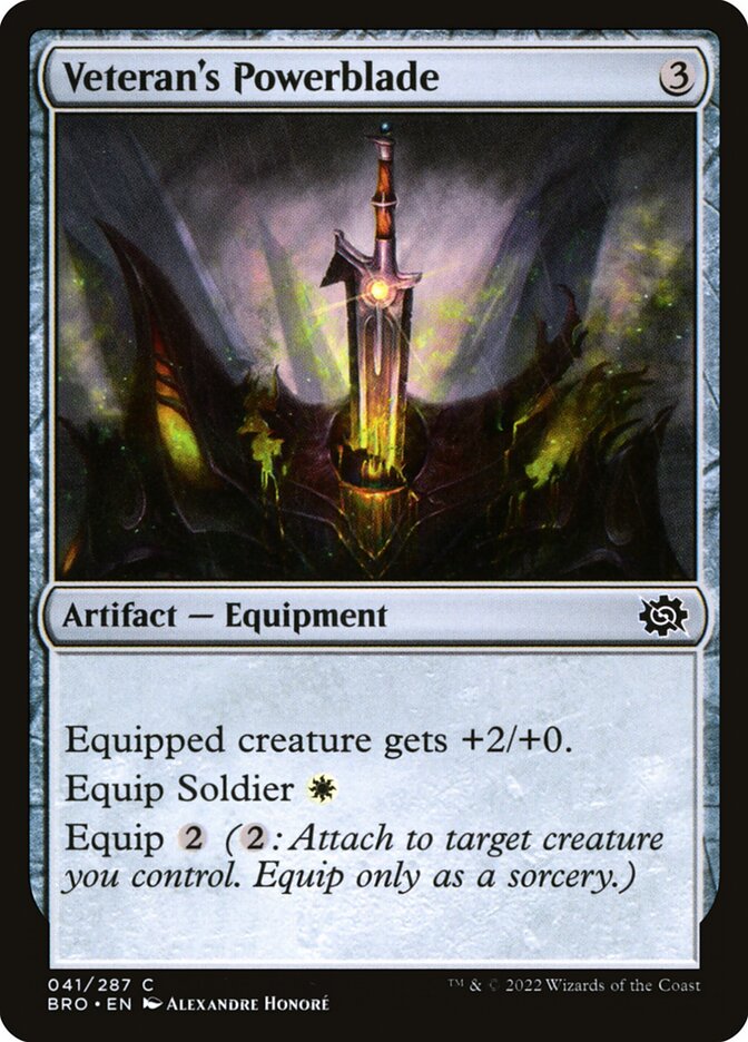 Veteran's Powerblade front